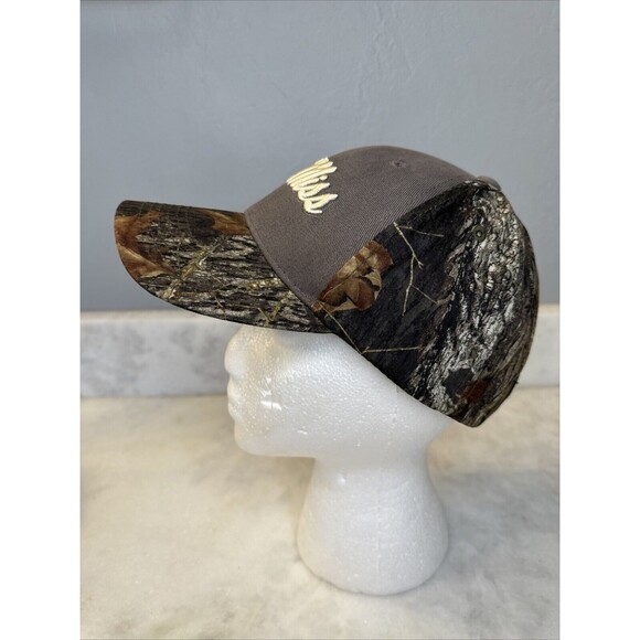 Ole Miss Rebels Hat Adult One Size Camo Grey Captivating Adjustable - Picture 3 of 12